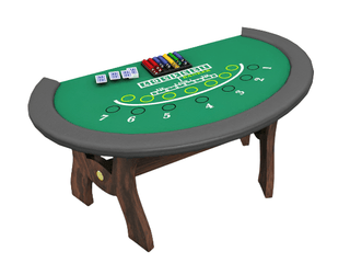 Basic Baccarat Table - Acesfull