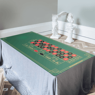 Bet Vault Roulette Table Mat - Rectangle, 6x3ft - Acesfull