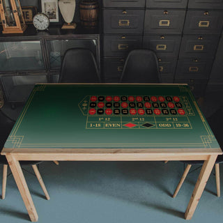 Bet Vault Roulette Table Mat - Rectangle, 6x3ft - Acesfull