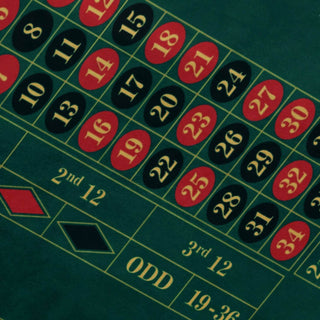 Bet Vault Roulette Table Mat - Rectangle, 6x3ft - Acesfull