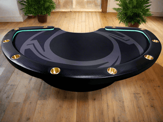 Black Bean Poker Table - Acesfull