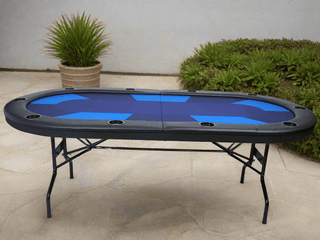 Center Folding Poker Table - Acesfull