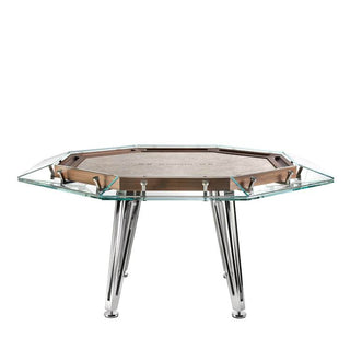 Cronus Glass Poker Table - Acesfull