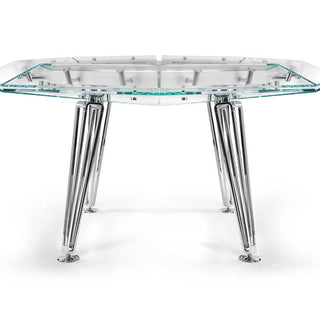 Cronus Glass Poker Table - Acesfull