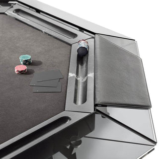 Cronus Glass Poker Table - Acesfull