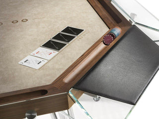 Cronus Glass Poker Table - Acesfull