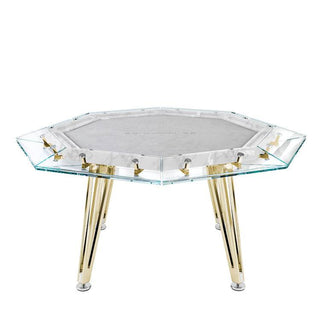 Cronus Glass Poker Table - Acesfull