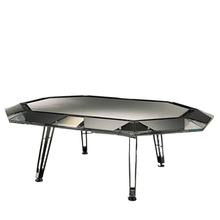 Cronus Glass Poker Table - Acesfull