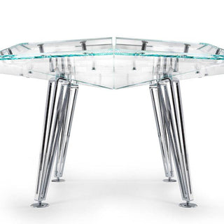 Cronus Glass Poker Table - Acesfull