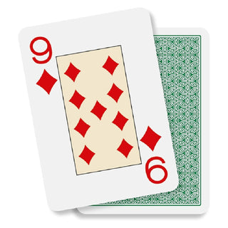 Dal Negro Texas Holdem Playing Cards - Pack of 10, Multi Colors - Acesfull