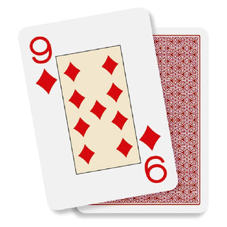 Dal Negro Texas Holdem Playing Cards - Pack of 10, Multi Colors - Acesfull