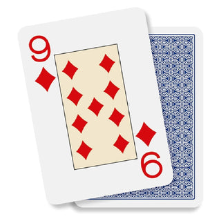 Dal Negro Texas Holdem Playing Cards - Pack of 10, Multi Colors - Acesfull