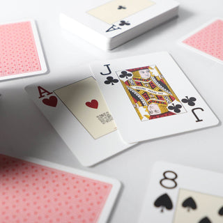 Dal Negro Texas Holdem Playing Cards - Pack of 10, Multi Colors - Acesfull