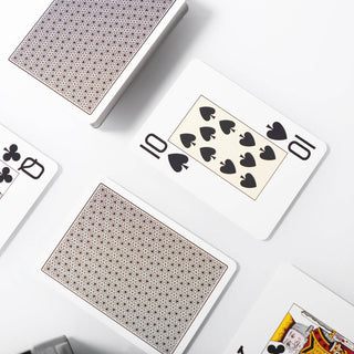 Dal Negro Texas Holdem Playing Cards - Pack of 10, Multi Colors - Acesfull
