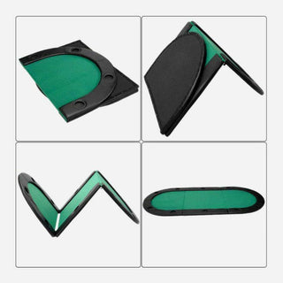 Masterfold Poker Tabletop - Oval, 6x3ft - Acesfull