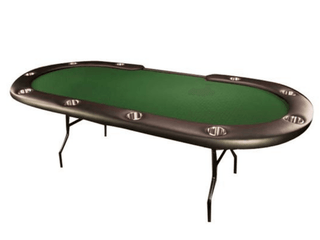 Folding Texas Holdem Poker Table - Acesfull