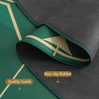 Gripper Series Poker Table Mat - Round, 4x4ft - Acesfull