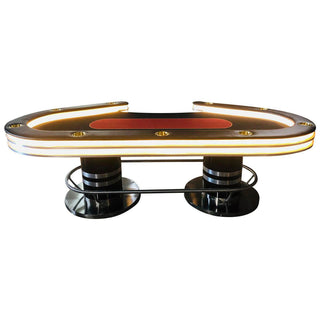High Roller LED Poker Table - Acesfull