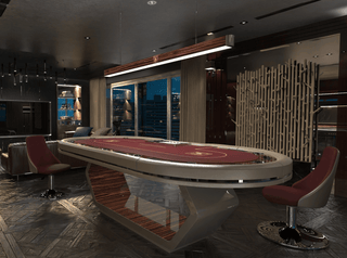 Italian Jade Poker Table - Acesfull