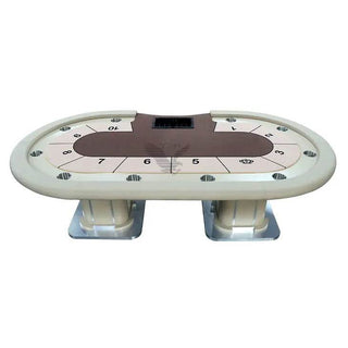 Ivory Carlson Poker Table - Acesfull