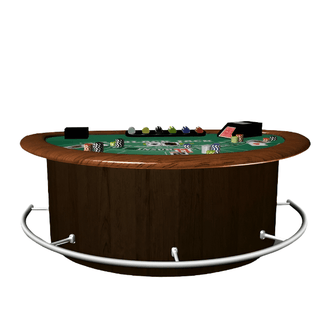 Leo Printed Blackjack Table - Acesfull