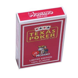 Modiano Texas Limited Edition Playing Cards - Pack of 10, Multi Color - Acesfull