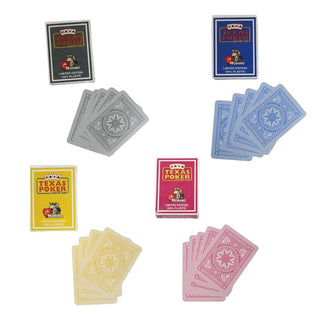 Modiano Texas Limited Edition Playing Cards - Pack of 10, Multi Color - Acesfull
