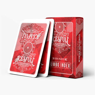 Acesfull USA Playing Cards - Pack of 10, Multi Colors