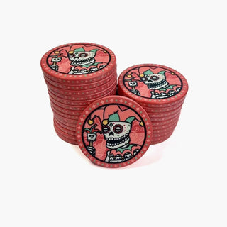 Customisable Gaming Chips- Ceramic, 40/43/45/50mm