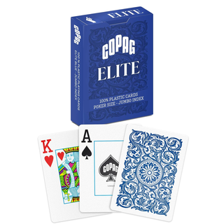 Copag Elite Playing Cards - Pack of 10, Multi Colors