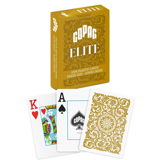 Copag Elite Playing Cards - Pack of 10, Multi Colors