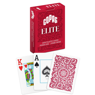 Copag Elite Playing Cards - Pack of 10, Multi Colors