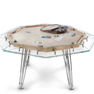 Cronus Glass Gaming Table