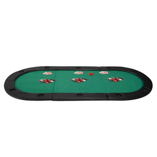 Masterfold Gaming Table Top - Oval, 6x3ft