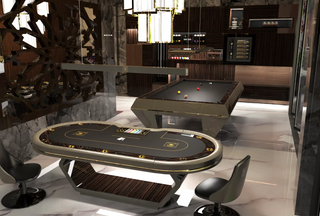 Italian Jade Gaming Table