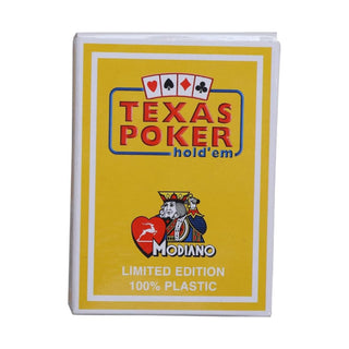 Modiano Texas Limited Edition Playing Cards - Pack of 10, Multi Color