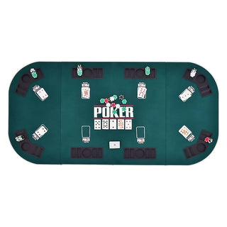 Poker House Gaming Table Top - Rectangle, 6x3ft