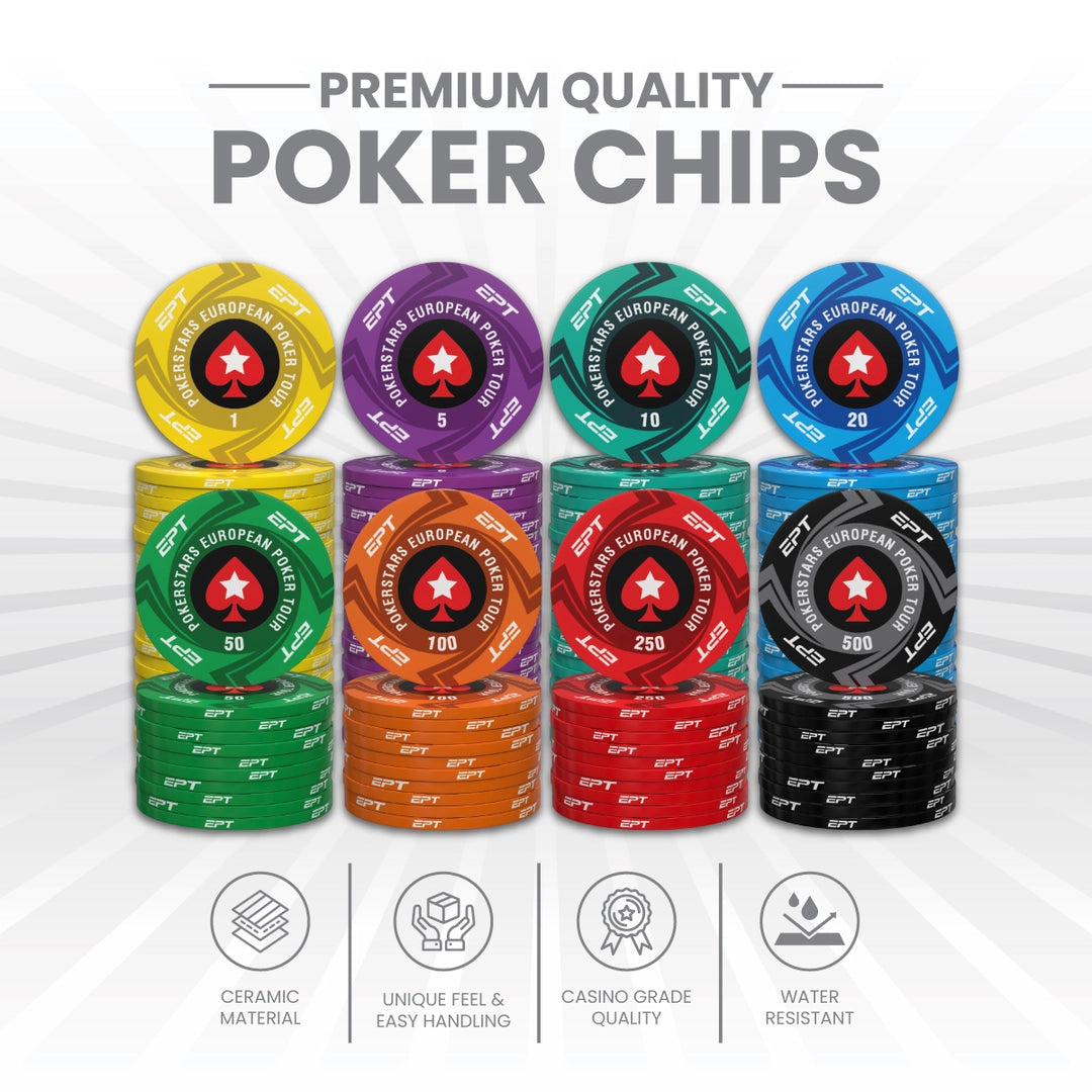 【希少】PokerStars チップセット Buy Pokerstars EPT Poker Chipset Ceramic in UAE | Dubai – Acesfull UAE