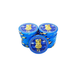 Tiki Kings Gaming Chipset - 300/500 Pcs, Ceramic, 40mm, 10g