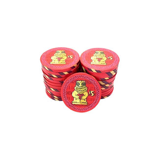 Tiki Kings Gaming Chipset - 300/500 Pcs, Ceramic, 40mm, 10g